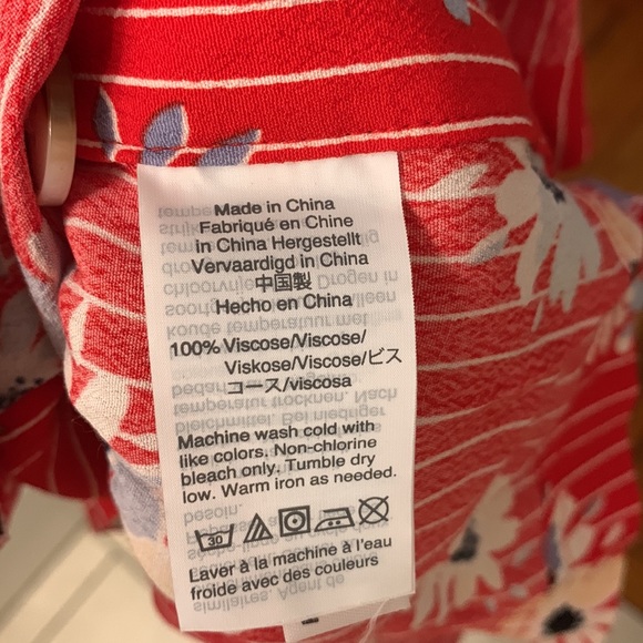 Madewell Side-Button Skirt in Daisy Society - Picture 12 of 14